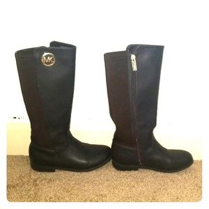 Girls Sz 3 Michael Kors Brown Boots